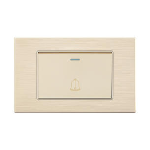 Plastic Switch LYKQ-Doorbell Switch-GOLD